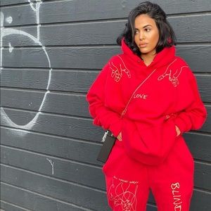 All Things Haram Love is Blind Sweat Set XS